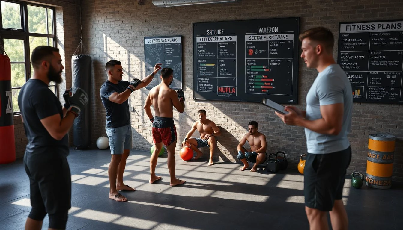 Image Combat Sports Fitness Plan Guide